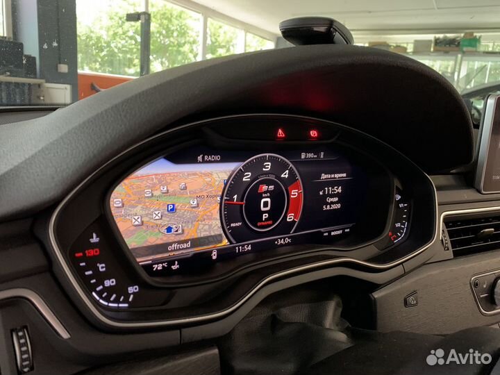 Активация S режим на Audi Cockpit A4/A5/Q5/Q7