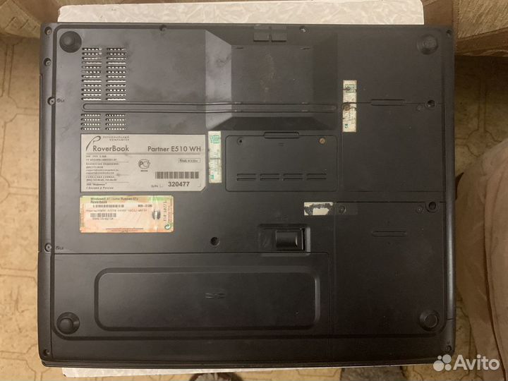 Ноутбук RoverBook Partner E510 WH живой раритет