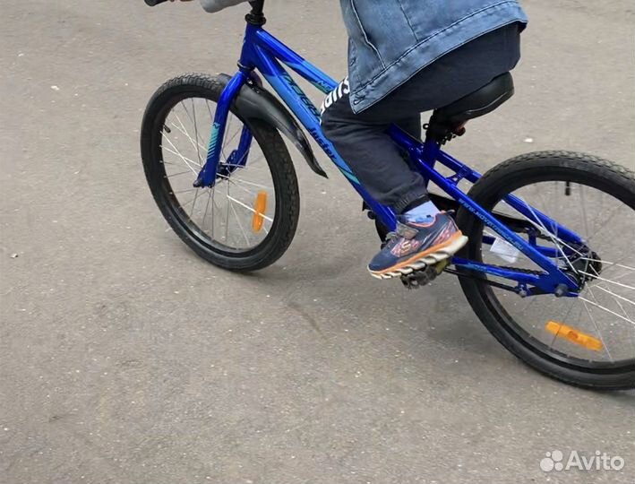 Велосипед детский Novatrack juster 20 синий