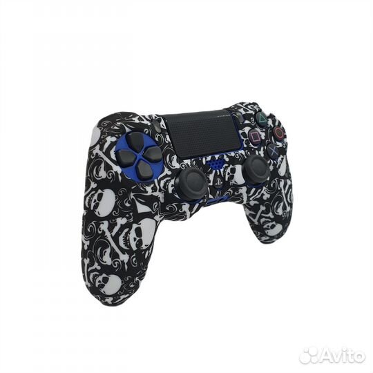 Силиконовый чехол на геймпад PS4