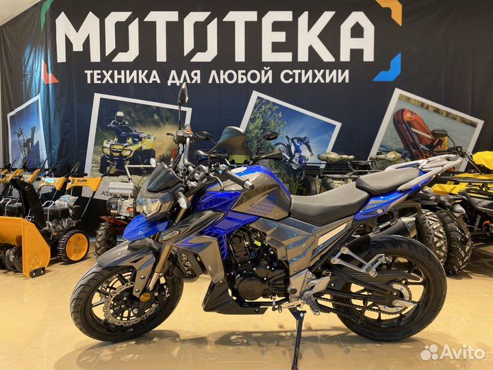 Мотоцикл дорожный Regulmoto T - Leopard 300 синий