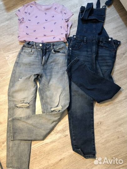 Пакет вещей на девочку 140 см