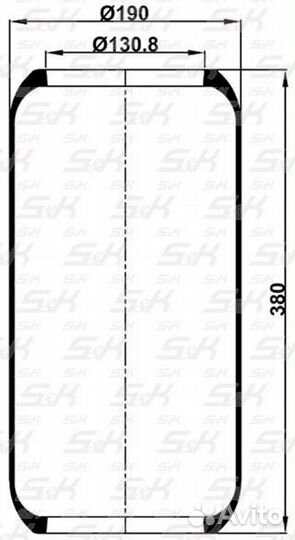 Пневморессора 921N