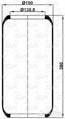 Пневморессора 921N
