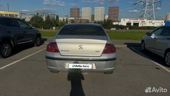 Peugeot 407 2.0 AT, 2004, 334 000 км