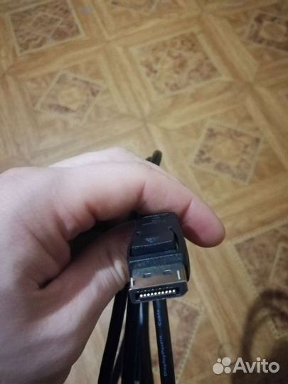 Продам кабель display port 1,8 м