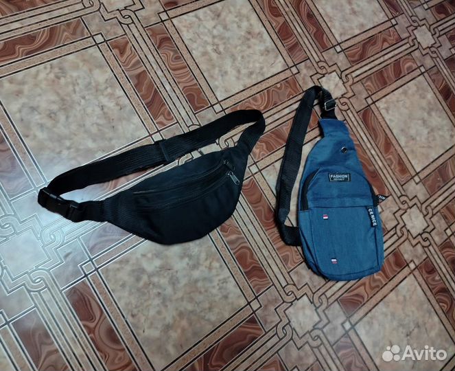 2 поясные сумки