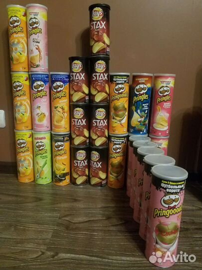 Банки от чипсов Pringles