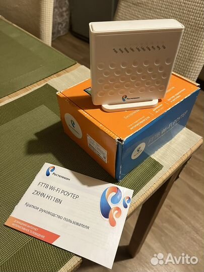 Fttb wi-fi роутер