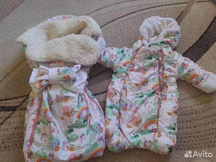 Комбинезон для девочки 68