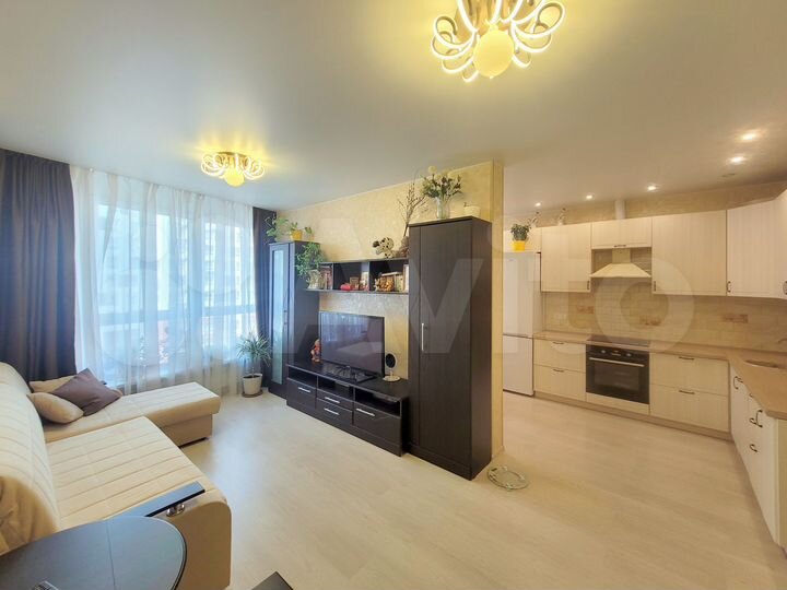 2-к. квартира, 54,5 м², 9/16 эт.