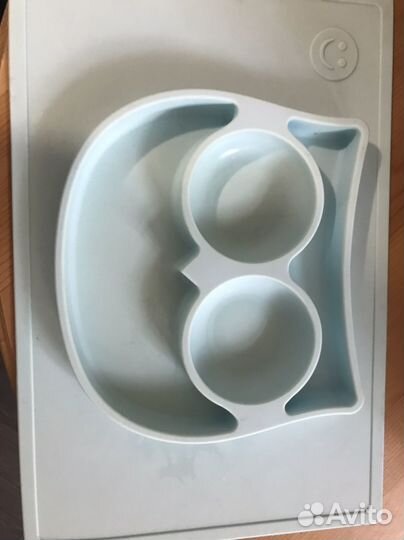 Силиконовая тарелка детская