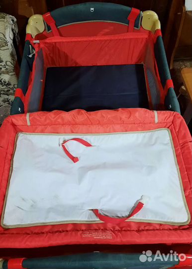 Кроватка-манеж Seca Паровозик