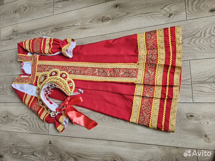 Русский народный сарафан 134-140