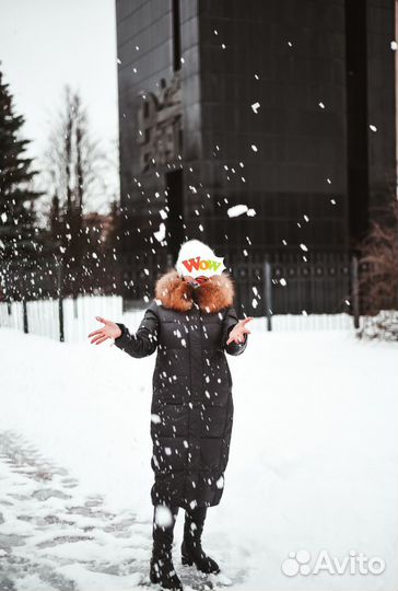 Пуховик женский евро зима, р.44 - 46