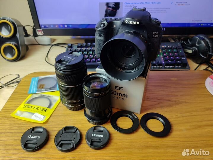 Фотоаппарат canon eos 60d