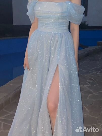 Вечернее платье на выпускной 42 -44 женское