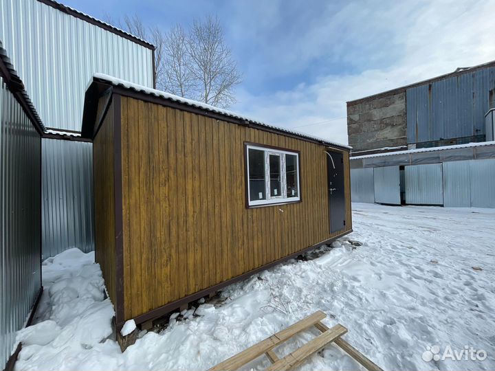 Дачный домик 2.4х6м новый