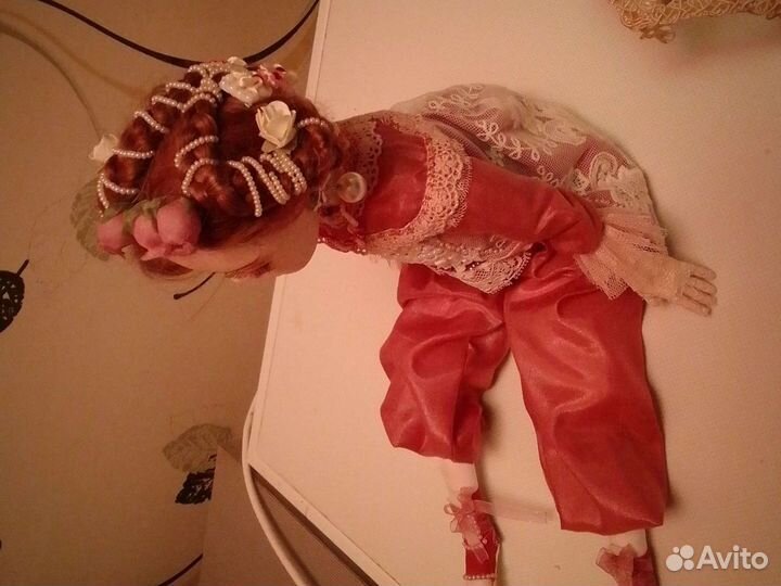 Кукла будуарная,коллекционная,50см