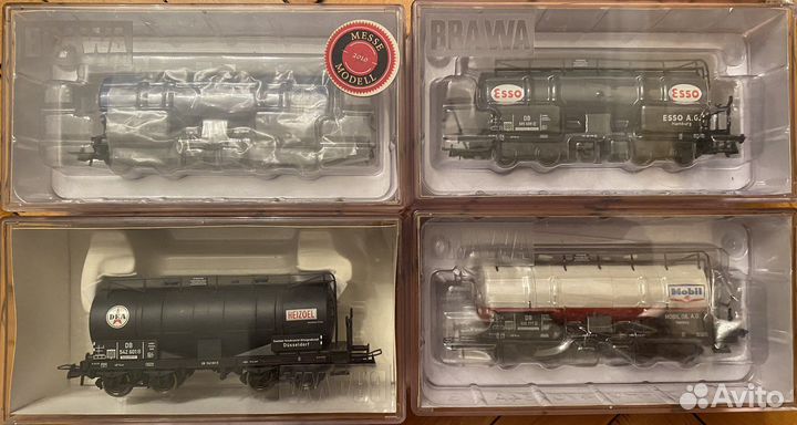 Вагоны roco, brawa, fleischmann, liliput 1:87