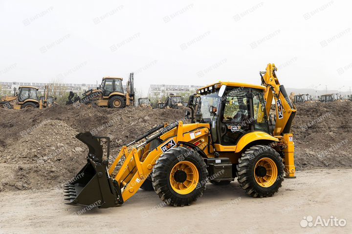 Экскаватор-погрузчик Runmax SE460R, 2023