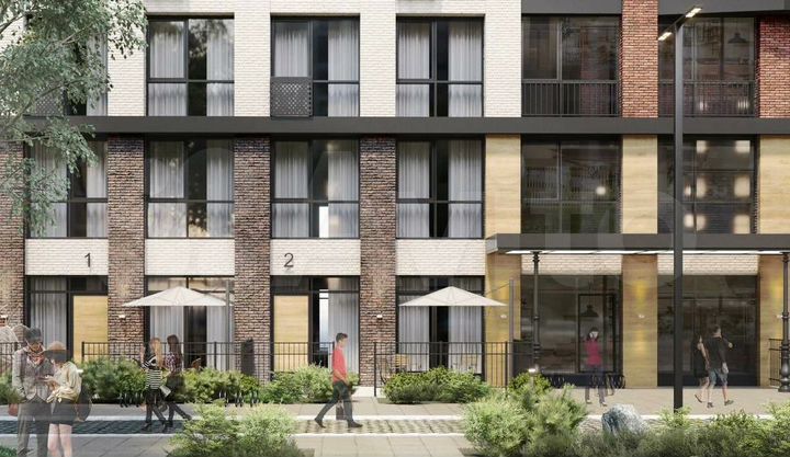 3-к. квартира, 86 м², 4/12 эт.