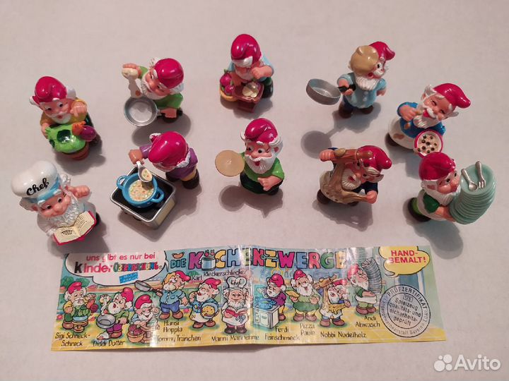 Киндеры 90-х Гномы