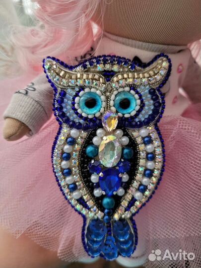 Брошь ручной работы