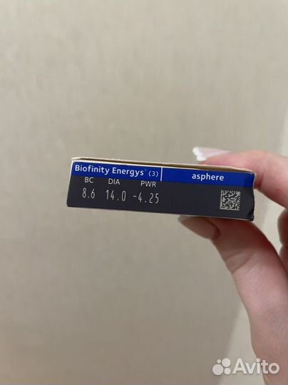 Линзы контактные