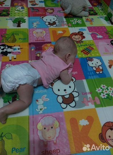 Детский коврик для ползания новый
