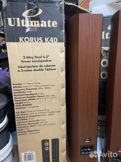 Напольная акустическая колонка Ultimate korus K40