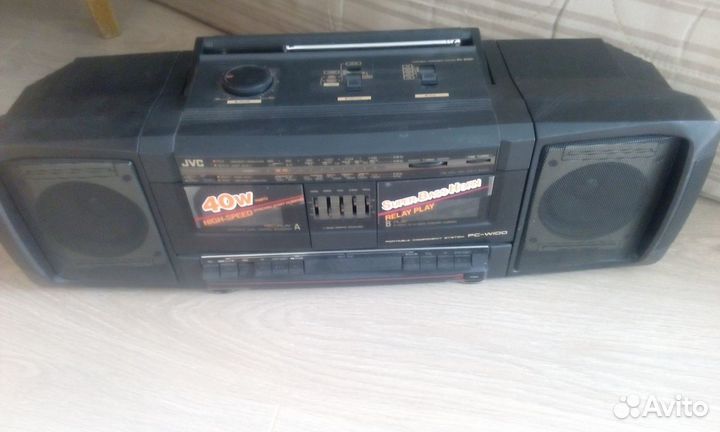 Ретро магнитола JVC PC-W100-Япония