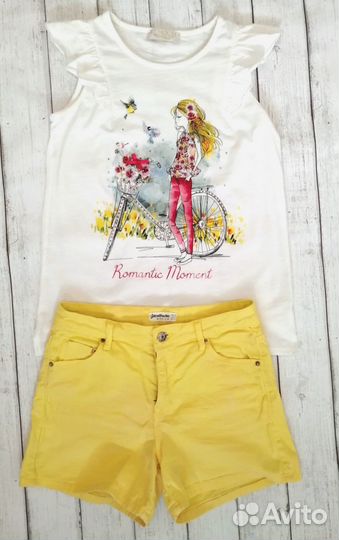 Фирменные вещи пакетом для девочки 152 158