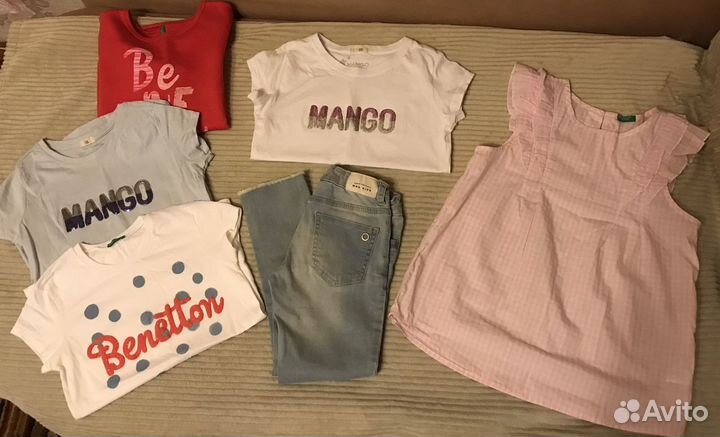 Платье, Блузки, футболки, брюки, свитшот Mango kid