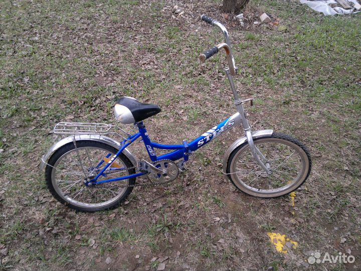 Велосипед stels складной