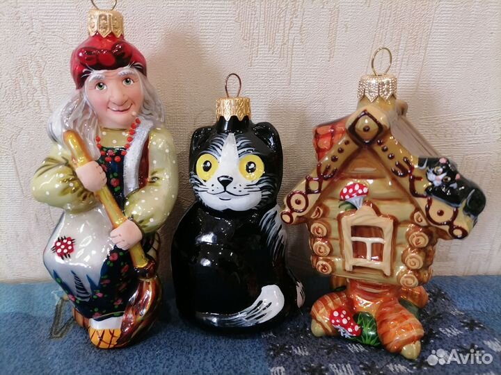 Елочные игрушки Ариель разные
