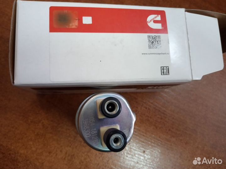 Датчик давл. масла 3968300 Cummins 4/6BT, ISB, ISD