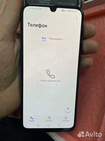 Дисплей. Honor 30i оригинал в рамке