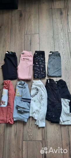 Вещи пакетом на девочку 122-128