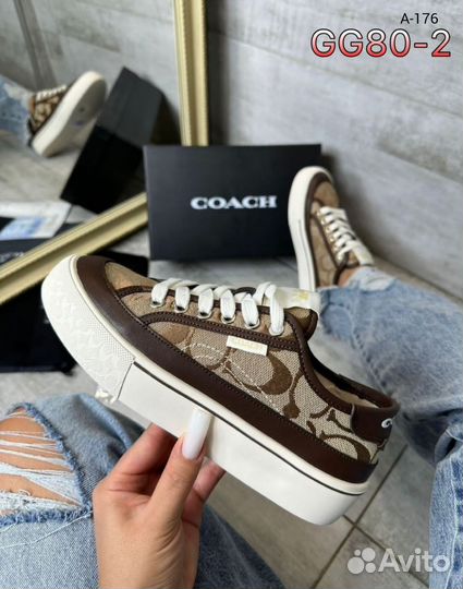 Кеды натуральные Coach (2 цвета)