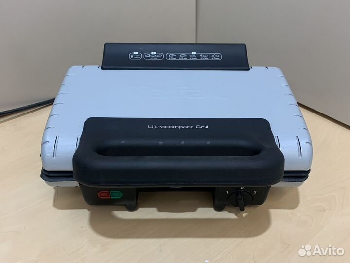 Гриль Tefal ultracompact 600 GC302B26