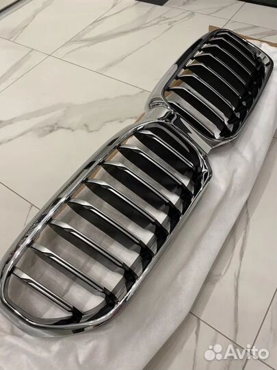 Решетка радиатора bmw 5 рестайлинг