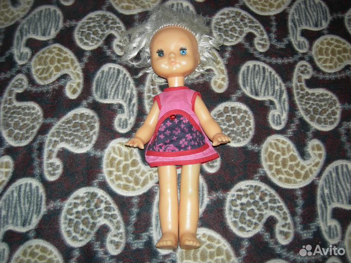 Старинная кукла СССР 35 см 60-70 годы редкая