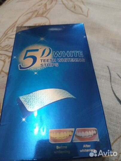 Отбеливающие полоски для зубов 5D