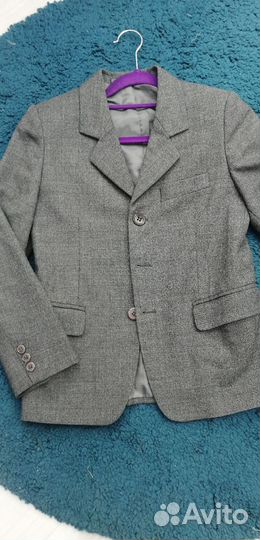 Пиджак на мальчика 140
