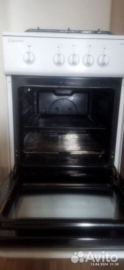 Газовая плита с газовой духовкой бу Mastercook