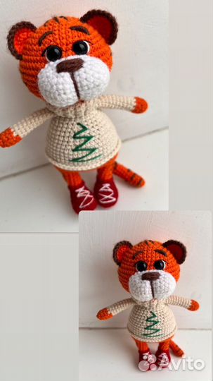 Вязаные игрушки ручной работы