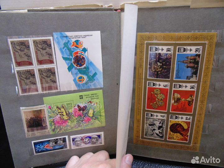 Альбом с марками.Марки СССР. Чистые. Негашеные.2