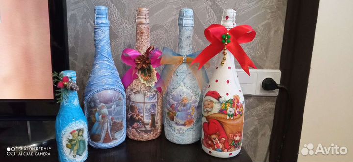 Праздничные бутылки