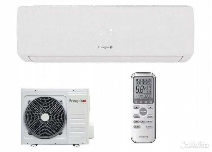 Сплит система с установкой